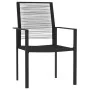 Juego de comedor de jardín 5 piezas negro de , Conjuntos de jardín - Ref: Foro24-3099198, Precio: 257,23 €, Descuento: %
