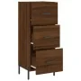 Aparador madera de ingeniería marrón roble 34,5x34x90 cm by , Sideboards - Ref: Foro24-828619, Price: 79,63 €, Discount: %