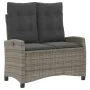 Juego de comedor jardín 2 pzas con cojines ratán sintético gris by , Garden sets - Ref: Foro24-3277406, Price: 299,55 €, Disc...