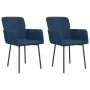 Sillas de comedor 2 unidades terciopelo azul von , Essstühle - Ref: Foro24-344778, Preis: 117,10 €, Rabatt: %