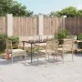 Set comedor de jardín 7 pzas con cojines ratán sintético beige von , Gartensets - Ref: Foro24-3213628, Preis: 538,39 €, Rabat...