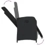Mesita y sillas con cojines 3 piezas ratán sintético negro by , Garden sets - Ref: Foro24-3212535, Price: 328,97 €, Discount: %