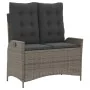 Juego de comedor de jardín 4 piezas con cojines ratán PE gris von , Gartensets - Ref: Foro24-3277465, Preis: 615,56 €, Rabatt: %