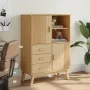 Aparador OLDEN madera maciza de pino marrón 85x43x125 cm by , Sideboards - Ref: Foro24-358615, Price: 295,41 €, Discount: %