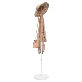 Perchero de hierro con recubrimiento en polvo blanco 172 cm von , Hut- und Garderobenständer - Ref: Foro24-377088, Preis: 54,...