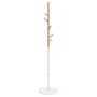 Perchero de hierro con recubrimiento en polvo blanco 172 cm by , Hat and coat racks - Ref: Foro24-377088, Price: 54,37 €, Dis...