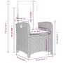 Set de comedor jardín con cojines 4 pzas ratán sintético beige by , Garden sets - Ref: Foro24-3277368, Price: 619,31 €, Disco...