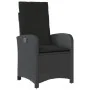 Juego comedor jardín 4 piezas con cojines ratán sintético negro by , Garden sets - Ref: Foro24-3277335, Price: 482,28 €, Disc...