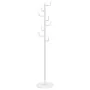 Perchero de hierro con recubrimiento en polvo blanco 183 cm by , Hat and coat racks - Ref: Foro24-377106, Price: 50,60 €, Dis...