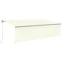 Toldo retráctil automático con persiana crema 5x3 m von , Markisen - Ref: Foro24-3069467, Preis: 506,35 €, Rabatt: %