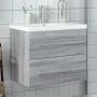 Mueble de baño con lavabo integrado gris Sonoma von , Badezimmerwaschtische - Ref: Foro24-3278774, Preis: 196,92 €, Rabatt: %