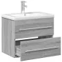 Mueble de baño con lavabo integrado gris Sonoma von , Badezimmerwaschtische - Ref: Foro24-3278774, Preis: 196,92 €, Rabatt: %