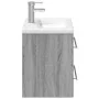 Mueble de baño con lavabo integrado gris Sonoma von , Badezimmerwaschtische - Ref: Foro24-3278774, Preis: 196,92 €, Rabatt: %