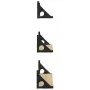 Estantes de pared 3 pzas madera de ingeniería roble Sonoma by , Shelves and shelves - Ref: Foro24-836319, Price: 23,18 €, Dis...
