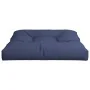 Cojín para sofá de palets de tela azul marino 80x80x12 cm by , Cushions for chairs and sofas - Ref: Foro24-377897, Price: 38,...