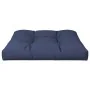Cojín para sofá de palets de tela azul marino 80x80x12 cm by , Cushions for chairs and sofas - Ref: Foro24-377897, Price: 38,...