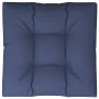 Cojín para sofá de palets de tela azul marino 80x80x12 cm by , Cushions for chairs and sofas - Ref: Foro24-377897, Price: 38,...