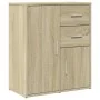 Aparador de madera de ingeniería roble Sonoma 60x31x70 cm von , Sideboards - Ref: Foro24-840480, Preis: 82,95 €, Rabatt: %