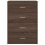 Aparador de madera de ingeniería roble marrón 60x31x84 cm by , Sideboards - Ref: Foro24-840505, Price: 89,84 €, Discount: %