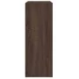 Aparador de madera de ingeniería roble marrón 60x31x84 cm by , Sideboards - Ref: Foro24-840505, Price: 89,84 €, Discount: %