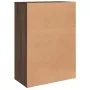 Aparador de madera de ingeniería roble marrón 60x31x84 cm by , Sideboards - Ref: Foro24-840505, Price: 89,84 €, Discount: %