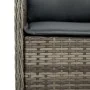 Set comedor de jardín 3 piezas con cojines ratán sintético gris de , Conjuntos de jardín - Ref: Foro24-3211948, Precio: 328,6...