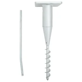 Base para sombrilla enterrada con varilla acero 16x16x52 cm von , Schirmständer - Ref: Foro24-4003369, Preis: 36,03 €, Rabatt: %