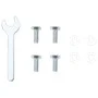 Base de sombrilla para mástil Ø38/48 mm acero plateado by , Umbrella bases - Ref: Foro24-4003374, Price: 21,27 €, Discount: %