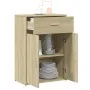 Aparador madera de ingeniería roble Sonoma 60x30x84 cm von , Sideboards - Ref: Foro24-840494, Preis: 81,93 €, Rabatt: %