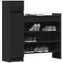 Zapatero madera de ingeniería negro 100,5x28x100 cm von , Schuhregale und Schuhorganisatoren - Ref: Foro24-840423, Preis: 99,...