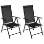Set mesa y sillas de jardín 3 pzas aluminio y textilene negro by , Garden sets - Ref: Foro24-3070652, Price: 159,73 €, Discou...