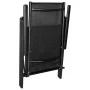 Set mesa y sillas de jardín 3 pzas aluminio y textilene negro by , Garden sets - Ref: Foro24-3070652, Price: 159,73 €, Discou...