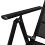 Set mesa y sillas de jardín 3 pzas aluminio y textilene negro by , Garden sets - Ref: Foro24-3070652, Price: 159,73 €, Discou...