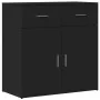 Aparadores 2 unidades madera de ingeniería negro 79x38x80 cm de , Aparadores - Ref: Foro24-3276617, Precio: 208,80 €, Descuen...