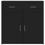 Aparadores 2 unidades madera de ingeniería negro 79x38x80 cm de , Aparadores - Ref: Foro24-3276617, Precio: 208,80 €, Descuen...