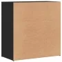 Aparadores 2 unidades madera de ingeniería negro 79x38x80 cm de , Aparadores - Ref: Foro24-3276617, Precio: 208,80 €, Descuen...