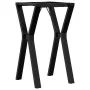 Patas de mesa de comedor estructura Y acero 40x40x73 cm by , Table legs - Ref: Foro24-357927, Price: 54,45 €, Discount: %