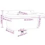 Fregadero lavabo de pared resina gris 60x40x28 cm de , Fregaderos - Ref: Foro24-4002798, Precio: 88,16 €, Descuento: %