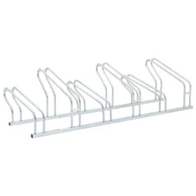 Soporte para 6 bicicletas suelo independiente acero galvanizado by , Bases and supports for storing bicycles - Ref: Foro24-40...