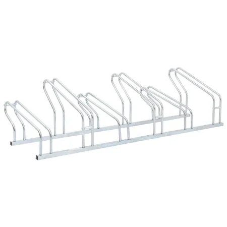 Soporte para 6 bicicletas suelo independiente acero galvanizado by , Bases and supports for storing bicycles - Ref: Foro24-40...