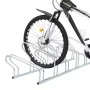 Soporte para 6 bicicletas suelo independiente acero galvanizado by , Bases and supports for storing bicycles - Ref: Foro24-40...