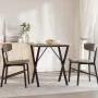 Patas de mesa de comedor estructura X acero 60x40x73 cm von , Tischbeine - Ref: Foro24-357906, Preis: 47,83 €, Rabatt: %