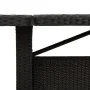 Mesa de jardín superficie madera acacia ratán negro 240x90x75cm by , Garden tables - Ref: Foro24-365595, Price: 296,43 €, Dis...