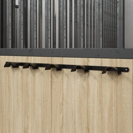 Colgador de bridas para 5 bridas hierro negro by , Horse rein accessories - Ref: Foro24-172447, Price: 21,11 €, Discount: %