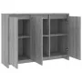 Aparador de madera de ingeniería gris Sonoma 102x33x75 cm by , Sideboards - Ref: Foro24-813015, Price: 101,01 €, Discount: %