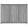Aparador de madera de ingeniería gris Sonoma 102x33x75 cm by , Sideboards - Ref: Foro24-813015, Price: 101,01 €, Discount: %