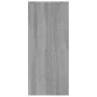 Aparador de madera de ingeniería gris Sonoma 102x33x75 cm by , Sideboards - Ref: Foro24-813015, Price: 101,01 €, Discount: %