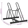 Soporte para 2 bicicletas suelo independiente acero by , Bases and supports for storing bicycles - Ref: Foro24-4008600, Price...