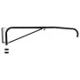 Soporte de pared para manguera ducha de caballos acero negro by , horse care - Ref: Foro24-172487, Price: 49,71 €, Discount: %