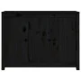 Aparador de madera maciza de pino negro 100x35x74 cm de , Aparadores - Ref: Foro24-814563, Precio: 153,48 €, Descuento: %